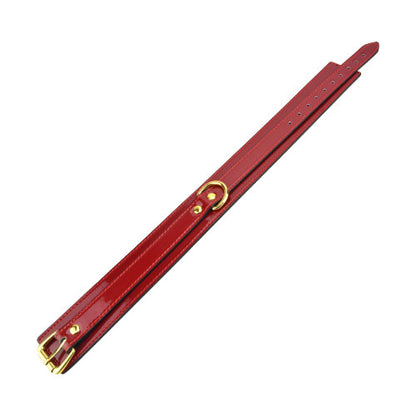 Halsband rode bondagekraag